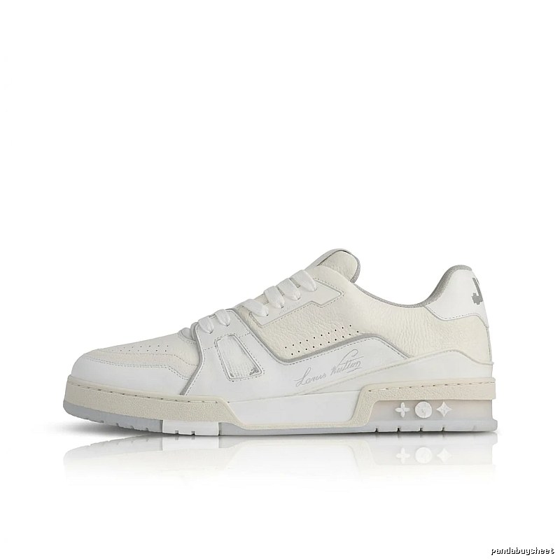 Louis Vuitton white trendy sports shoes
