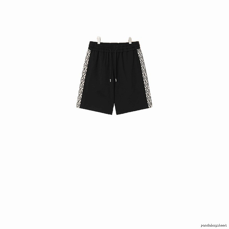 LV Classic Style Fashionable Black Shorts