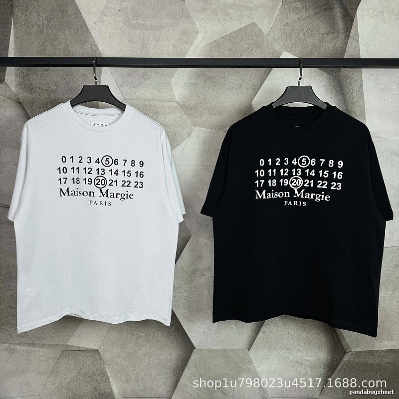 Maison Margiela digital printed style T-shirt
