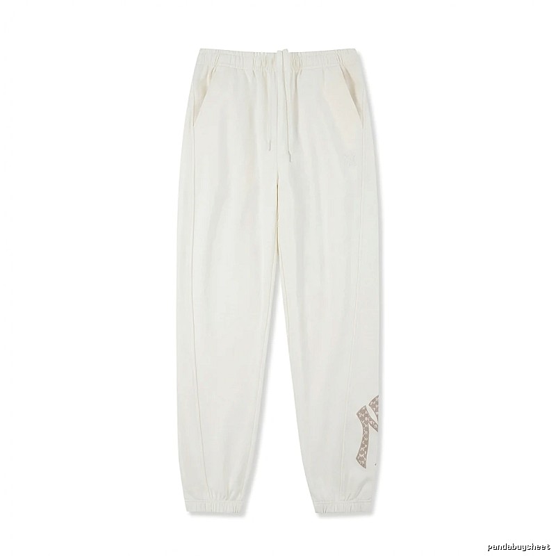 MLB casual style white sweatpants