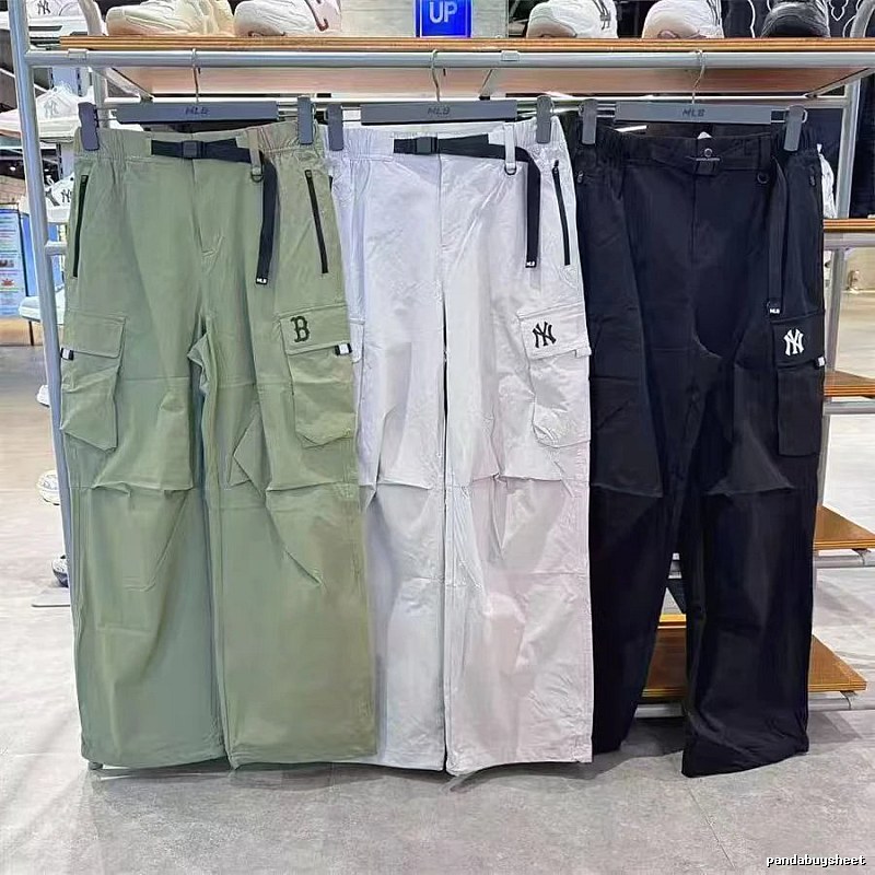MLB Streetwear Assorted Colors Logo Cargo Pants