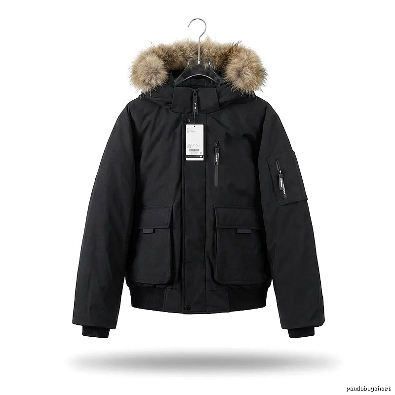 MLB Workwear Style Black Down Jacket