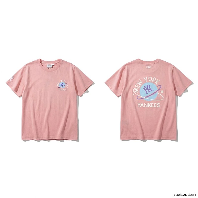 MLB Yankees pink T-shirts