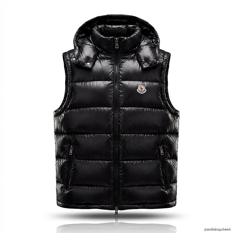 Moncler Black Trendy and Cool Down Vest