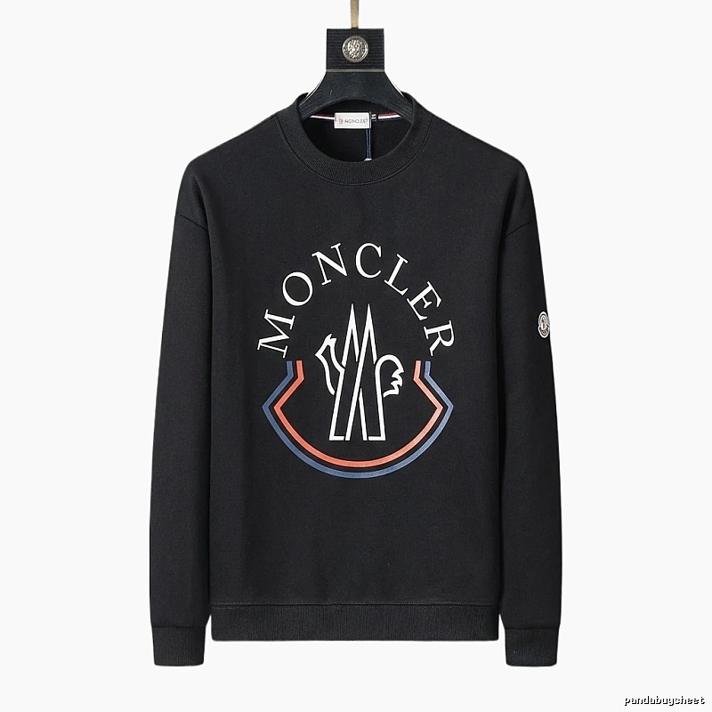 Moncler Classic and Stylish Black Sweatshirt