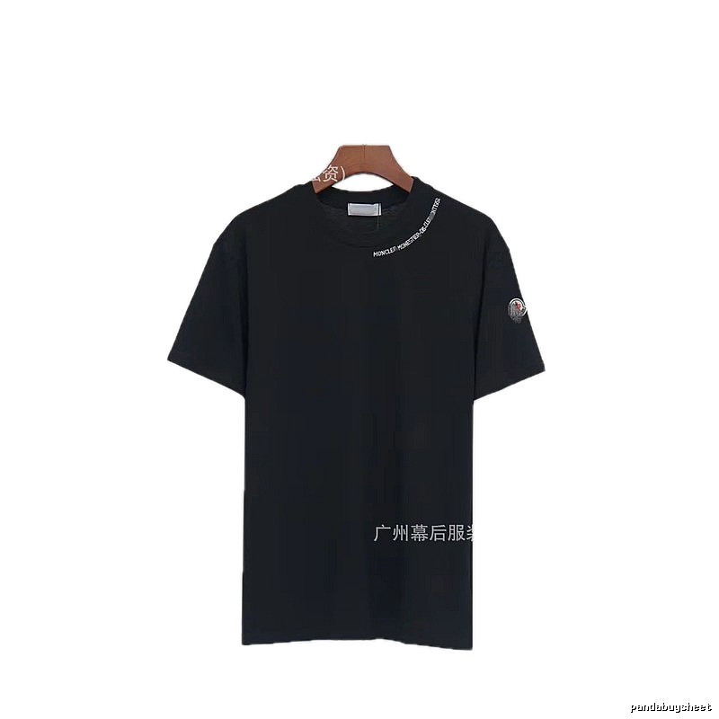 Moncler Classic Casual Style Black Short-sleeve T-shirt