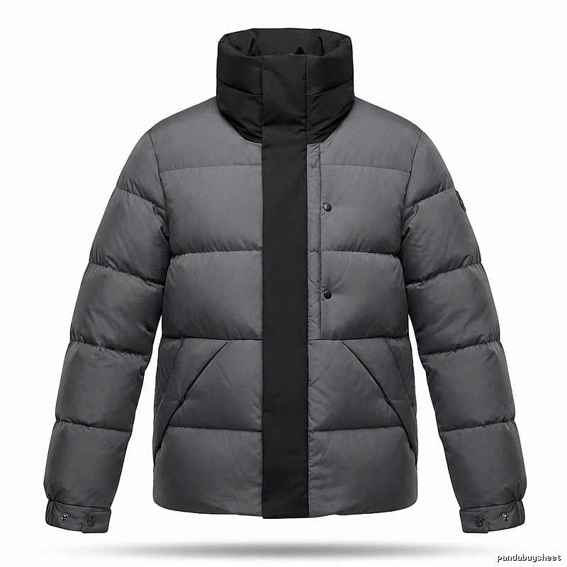 Moncler classic grey down jacket