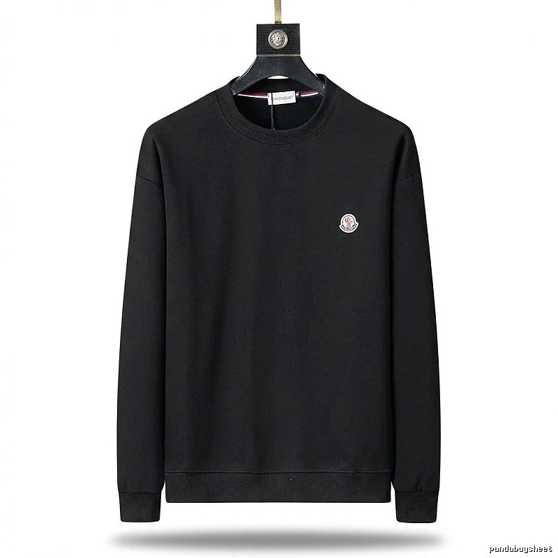 Moncler classic simple black sweatshirt