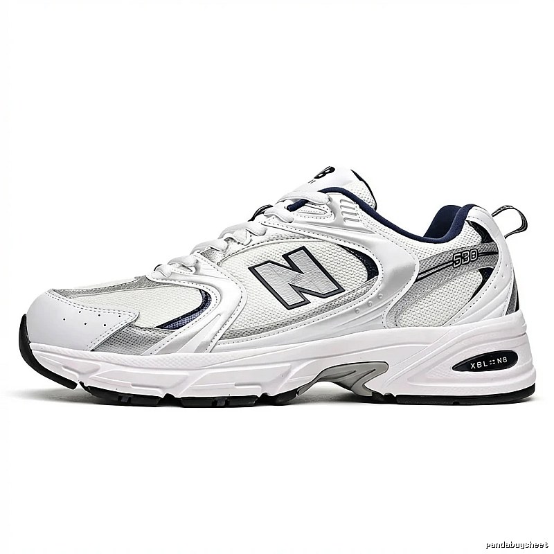 New Balance 530 retro style white shoes