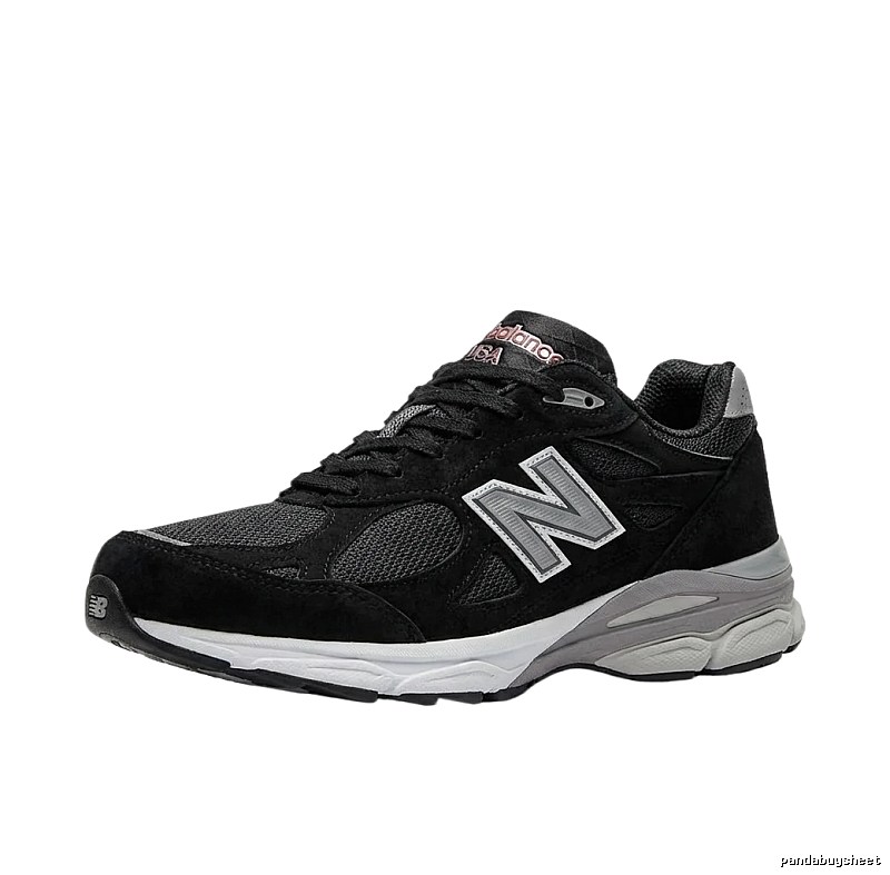 New Balance M990BS3 Black and Grey Retro Sports Shoes