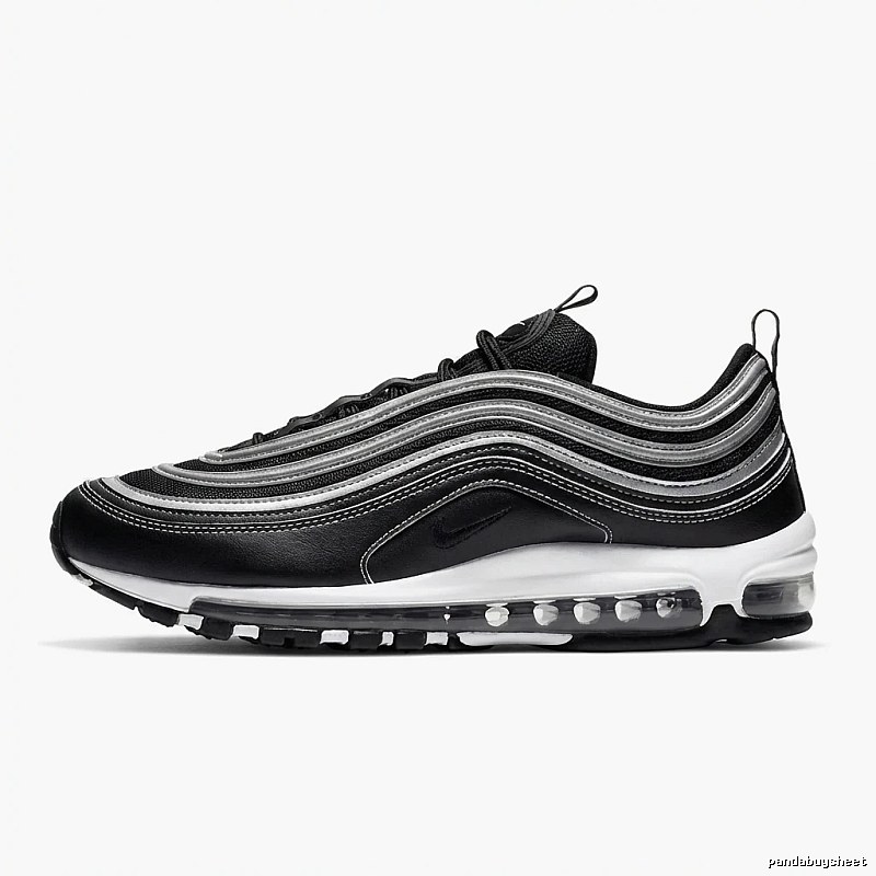 Nike Air Max 97 Black and White Trendy Sneakers
