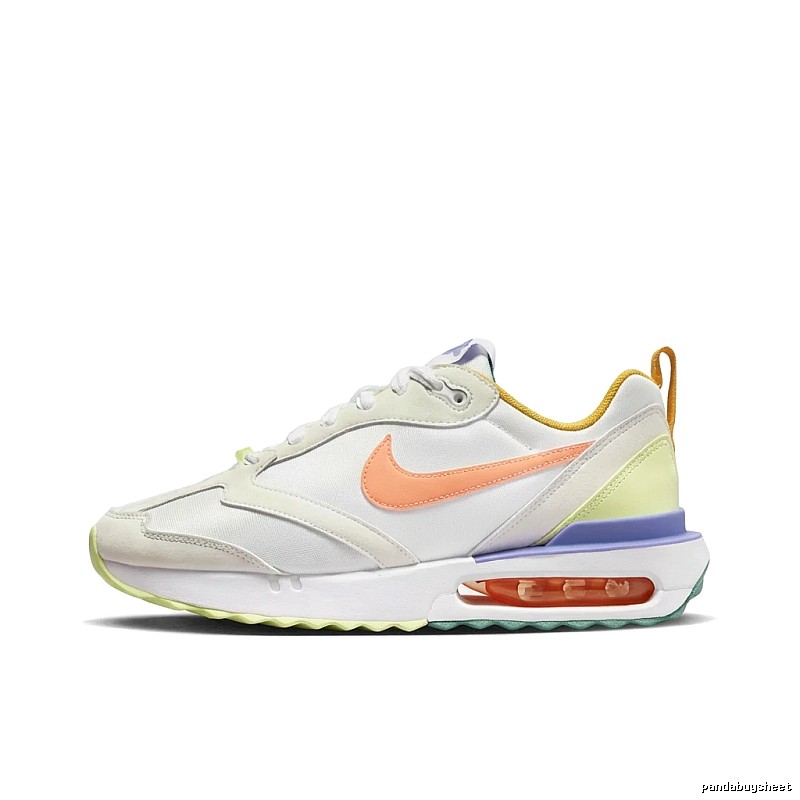 Nike retro-style colorful sports shoes