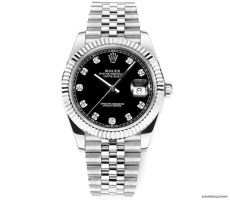 Occasion Rolex Datejust Automatic Watch - Silver And Black