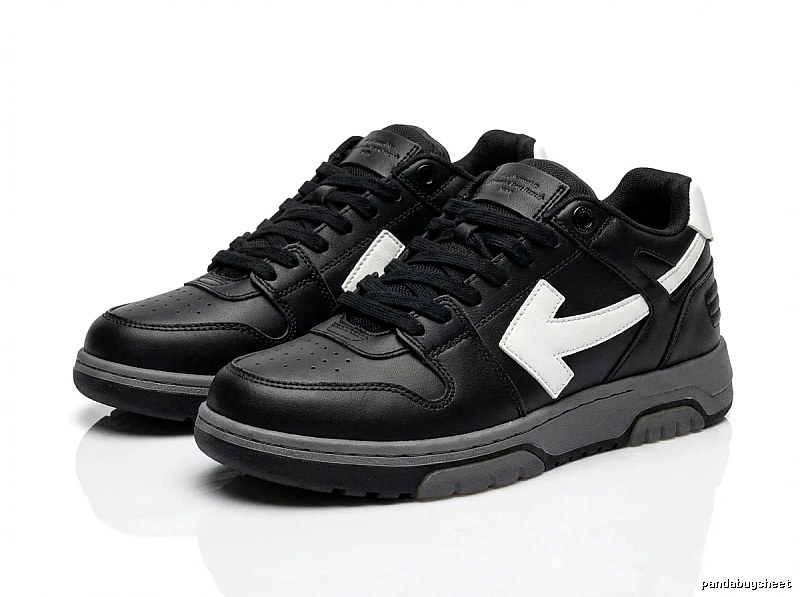 Off-White Arrow Trendy Black Shoes