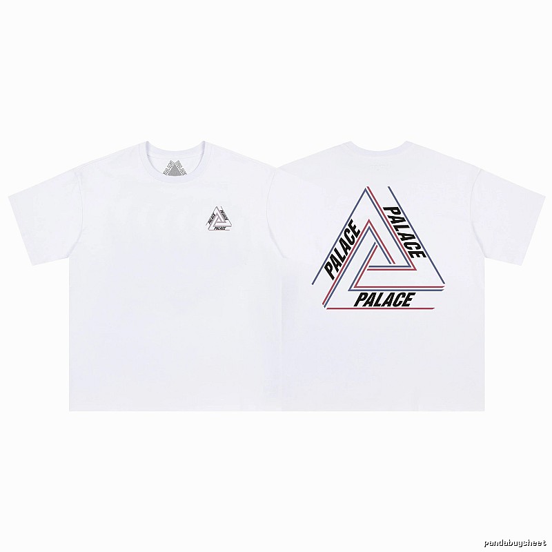 Palace Classic Triangle Street Style White T-shirt