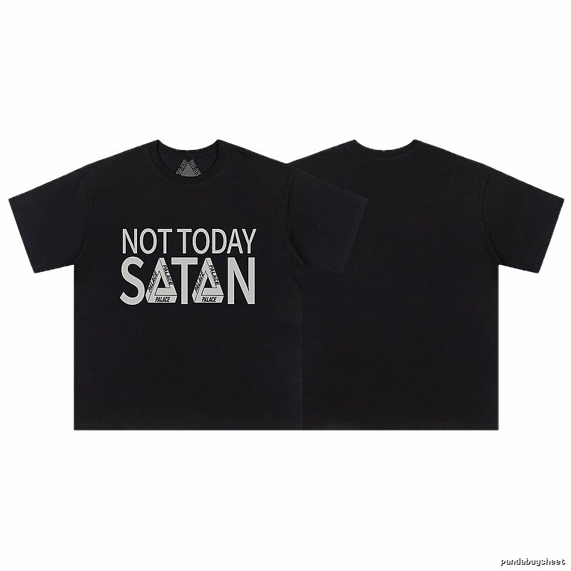 Palace Triangle Print Street Style Black T-Shirt