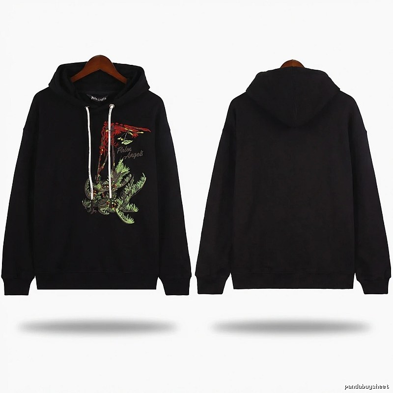Palm Angels Animal Print Trendy Style Sweatshirt