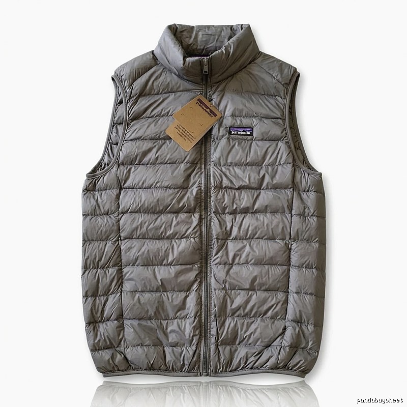 Patagonia Down Vest in Casual Grey