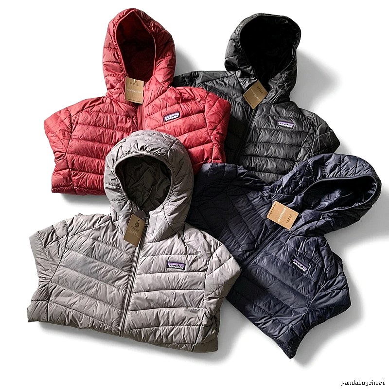 Patagonia Retro Style Hooded Down Jacket