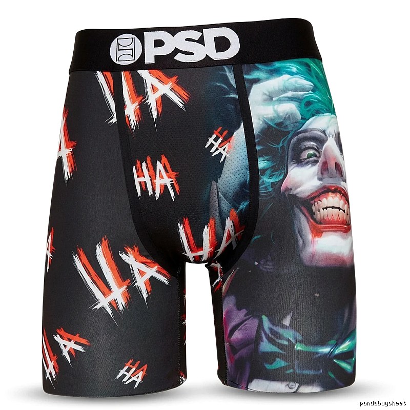 PSD clown print black underwear