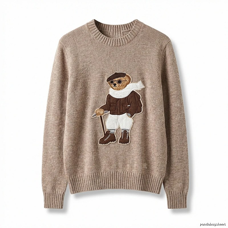 Ralph Lauren Bear Retro Style Sweater