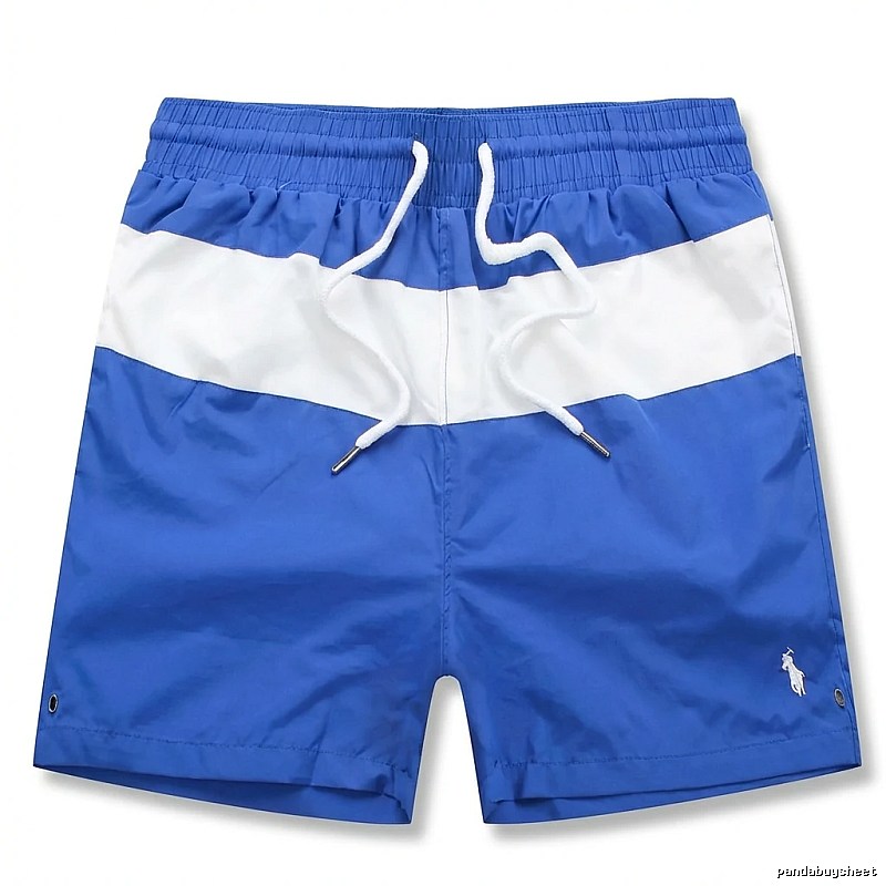 Ralph Lauren blue and white color - block shorts