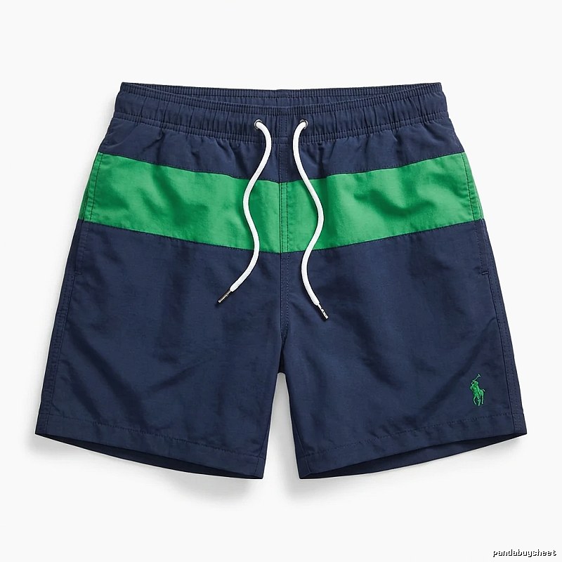 Ralph Lauren Color-Block Casual Shorts