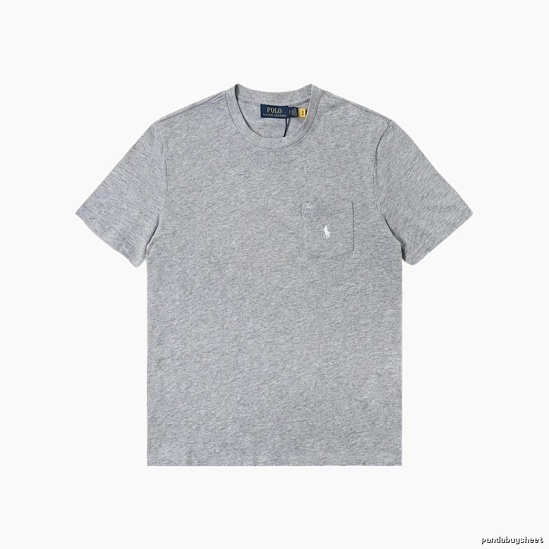 Ralph Lauren minimalist style grey T-shirt
