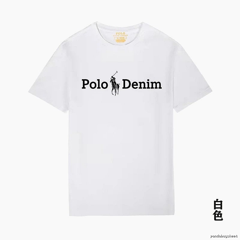 Ralph Lauren Polo Denim White T-shirt