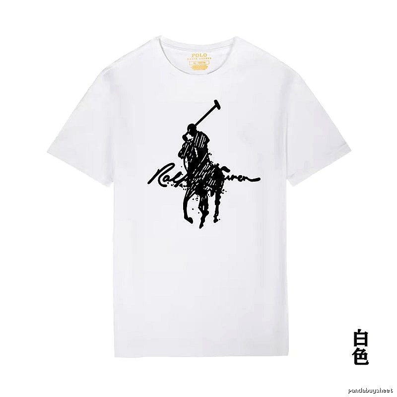 Ralph Lauren Polo-style white T-shirt