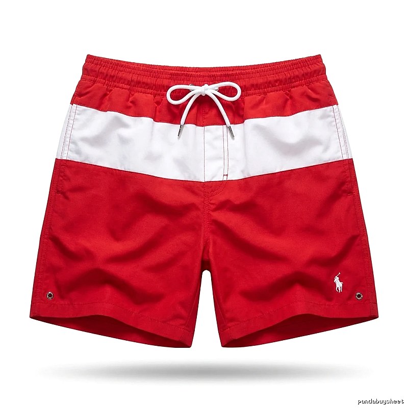 Ralph Lauren red and white color - block shorts