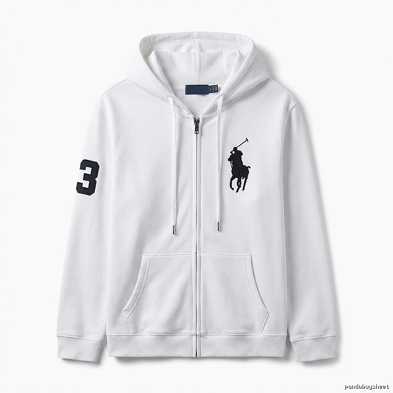 Ralph Lauren sporty white sweatshirt