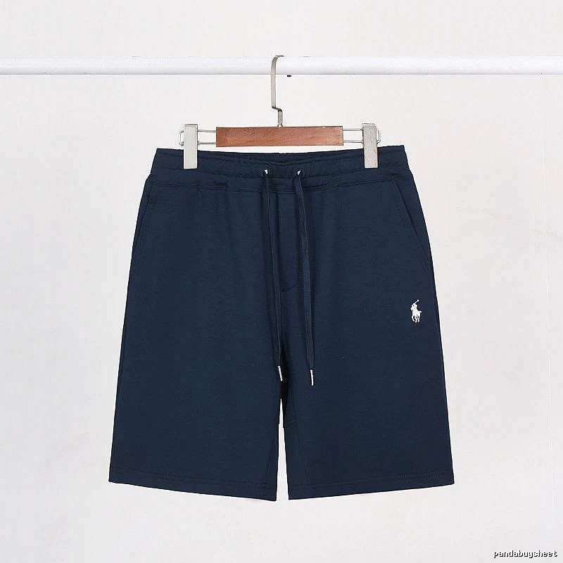 Ralph Lauren Streetwear Sweat shorts Gray Drawstring Small with Logo Accent