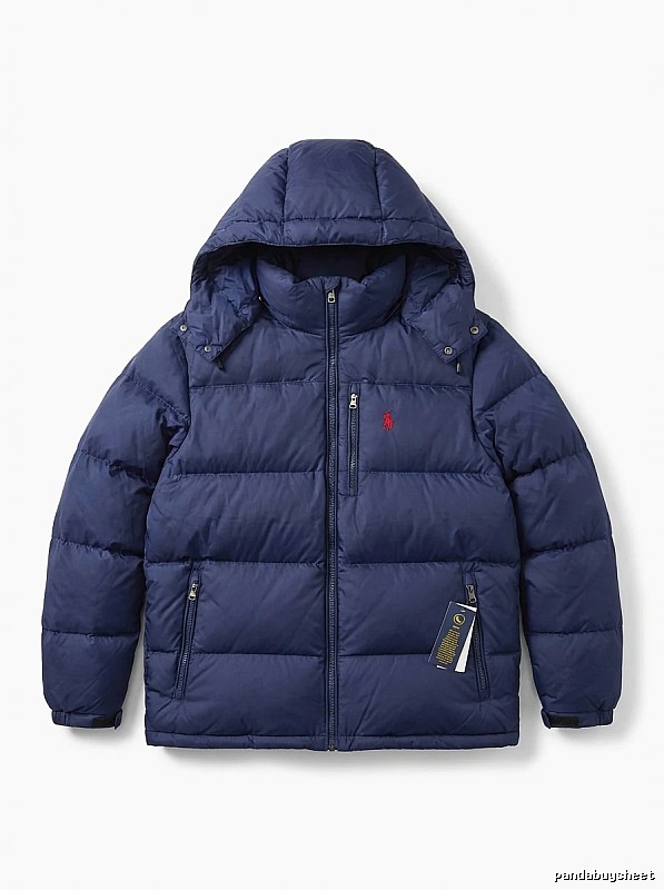 Ralph Lauren trendy brand blue down jacket