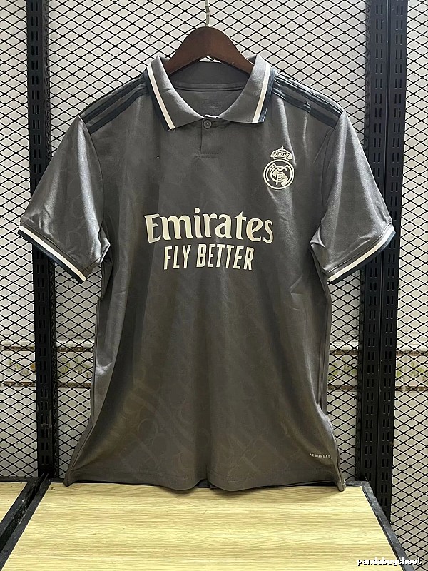 Real Madrid Relaxed Home soccer jersey White Real Madrid with Designer-Inspired Detail Select Edition