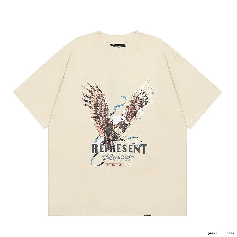 Represent Flying Eagle Vintage Beige T-Shirt