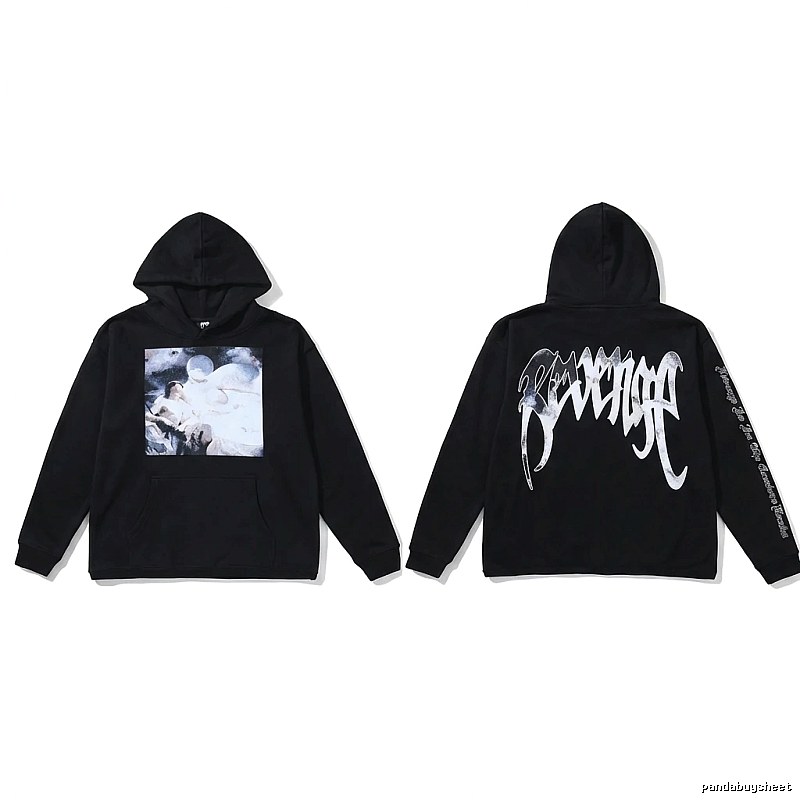 Revenge dark style black hoodie