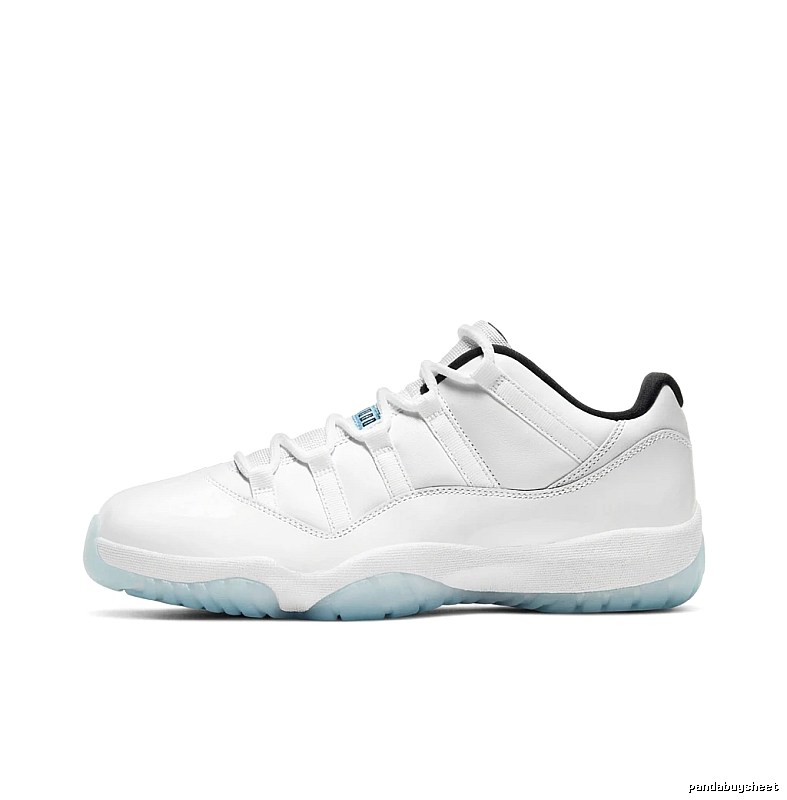 Simple style white shoes of Jordan 11