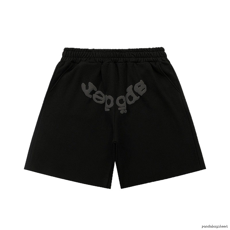 Sp5der letter trendy brand style shorts