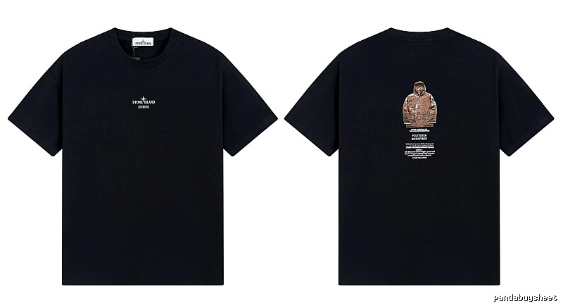Stone Island Archive Series Street Style Black T-Shirt