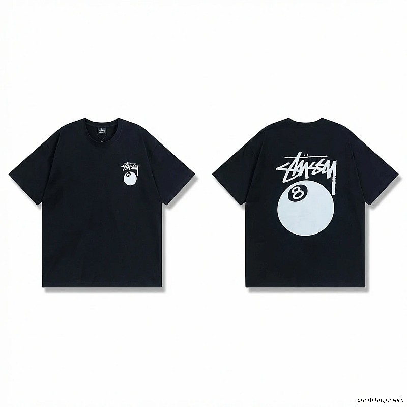 Stussy 8-Ball Series Black T-shirt