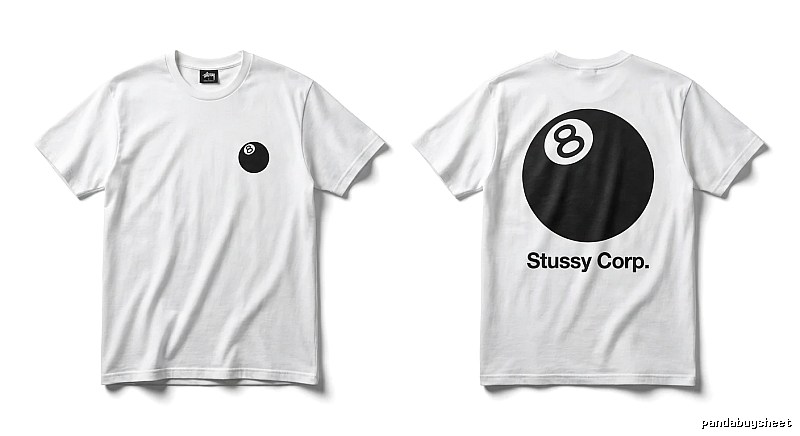 Stussy Billiards Series White T-shirt