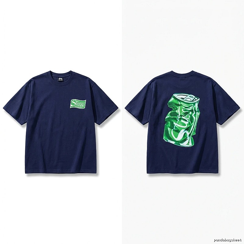 Stussy Cola Print Short-Sleeve T-Shirt