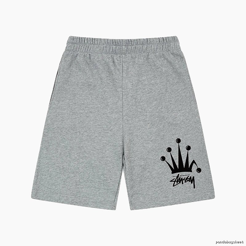 Stussy Crown Style Grey Shorts
