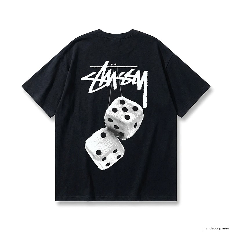 Stussy Dice Style Black T-shirt