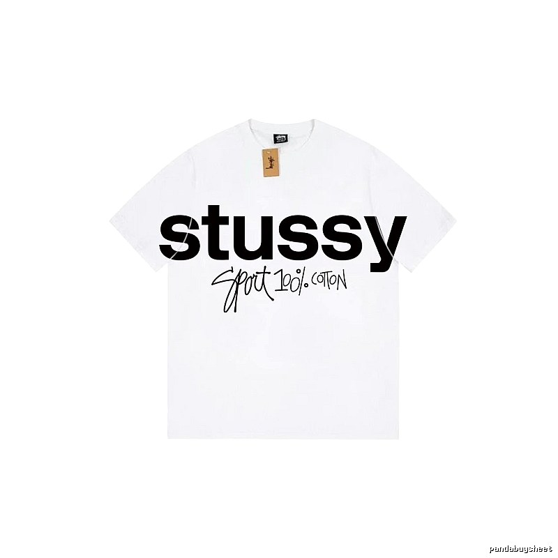 Stussy Gift Ready Graphic T-shirt Black White Stussy with Standout Detail
