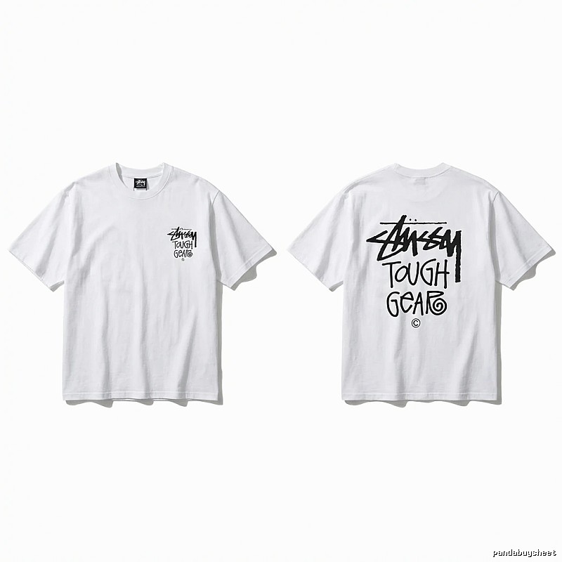 Stussy Graffiti Style White T-shirt