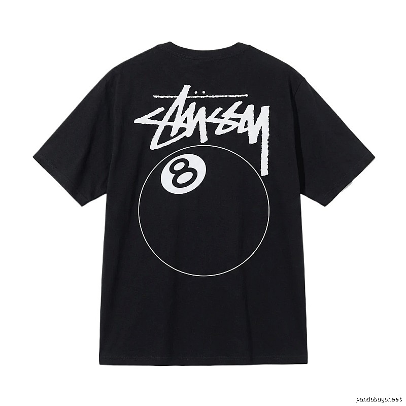 Stussy No. 8 Ball Style Black T-shirt