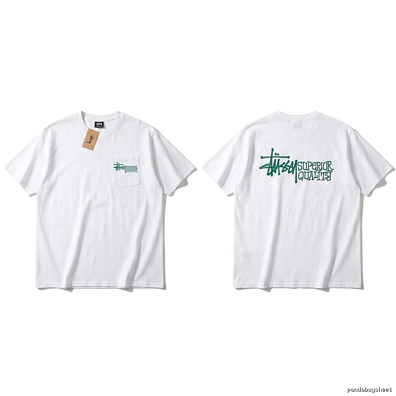 Stussy simple white T-shirt
