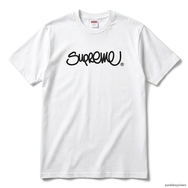 Supreme basic white T-shirt